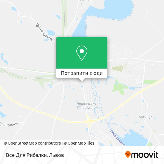 Карта Все Для Рибалки