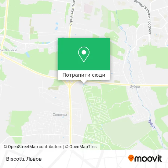 Карта Biscotti