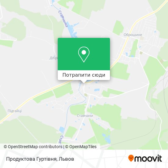 Карта Продуктова Гуртівня