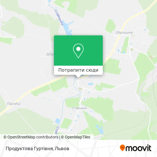 Карта Продуктова Гуртівня