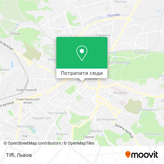 Карта Tiffi