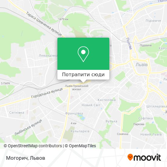 Карта Могорич