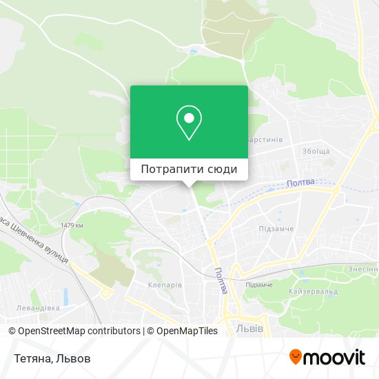 Карта Тетяна