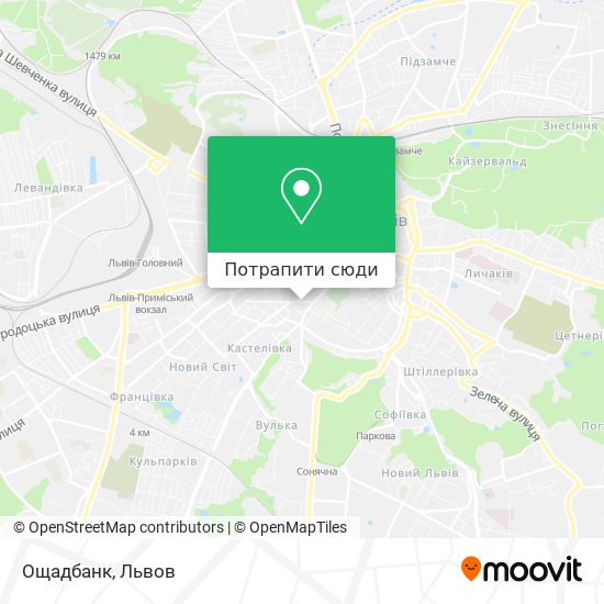 Карта Ощадбанк
