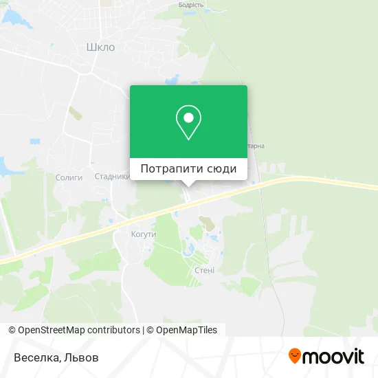 Карта Веселка