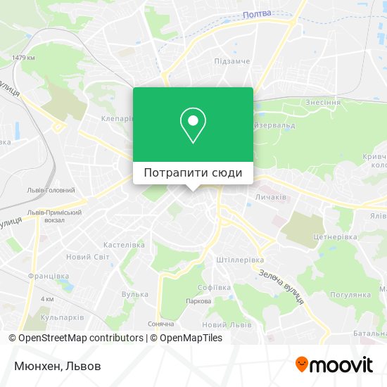 Карта Мюнхен