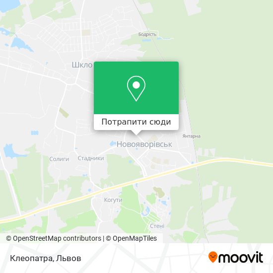 Карта Клеопатра