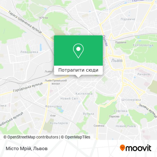 Карта Місто Мрій