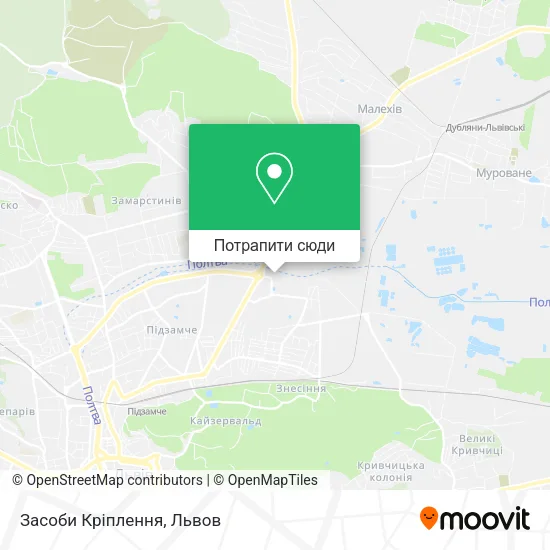 Карта Засоби Кріплення