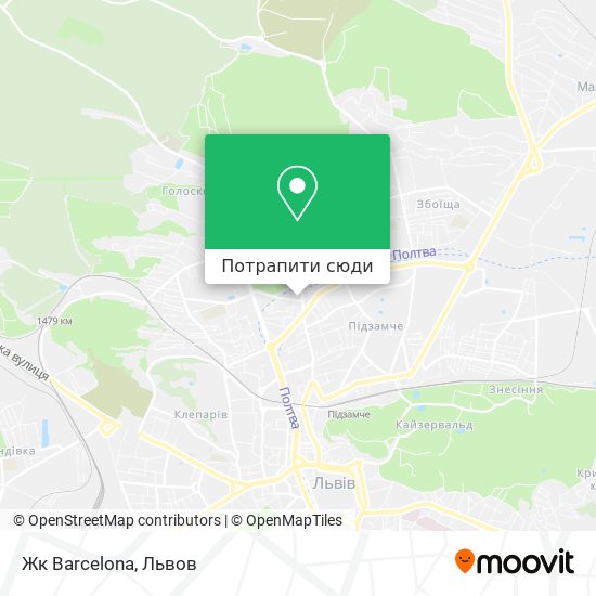 Карта Жк Barcelona