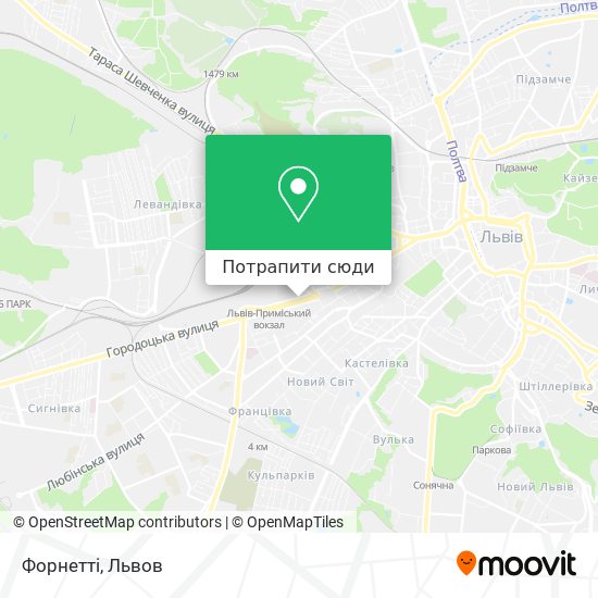 Карта Форнетті