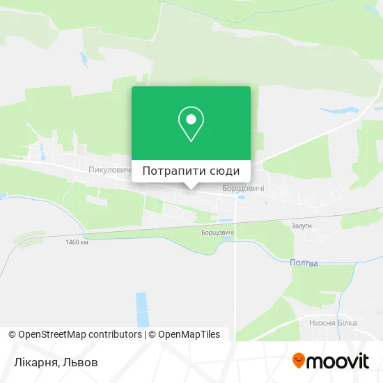 Карта Лікарня