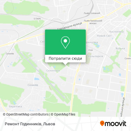 Карта Ремонт Годинників
