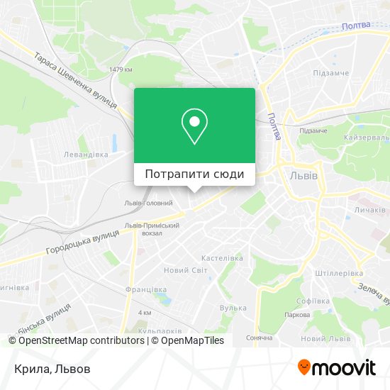 Карта Крила
