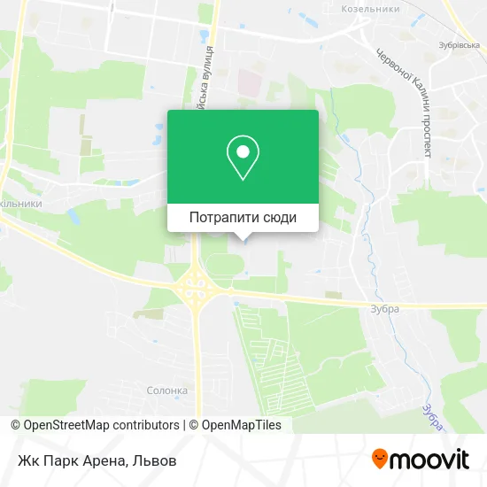 Карта Жк Парк Арена