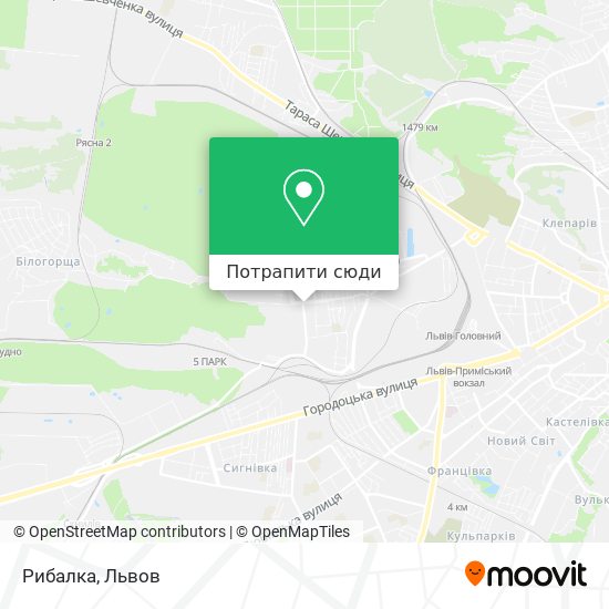 Карта Рибалка