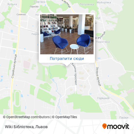 Карта Wiki Бібліотека