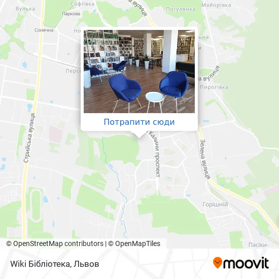 Карта Wiki Бібліотека