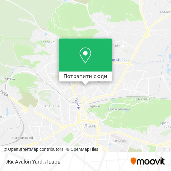 Карта Жк Avalon Yard