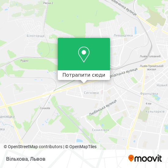 Карта Вільхова