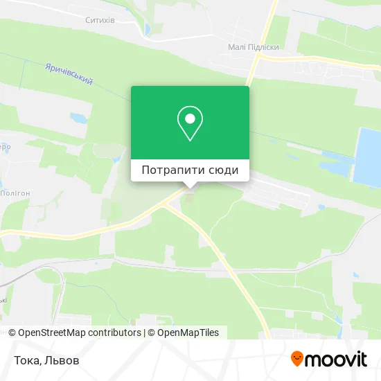 Карта Тока