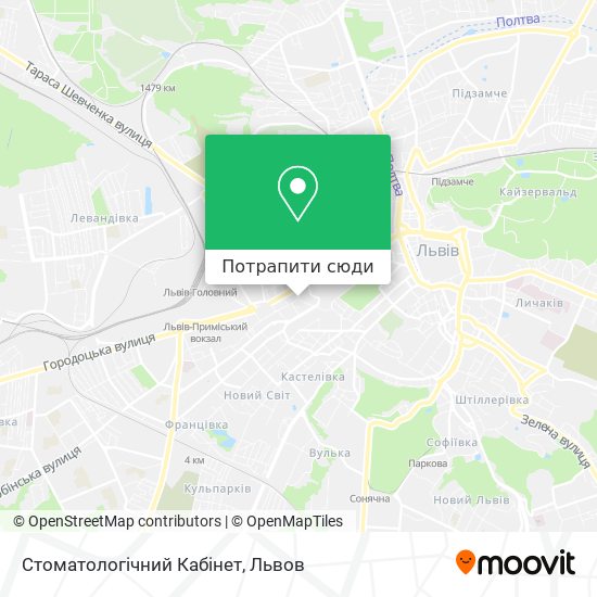 Карта Стоматологічний Кабінет