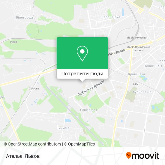Карта Ательє