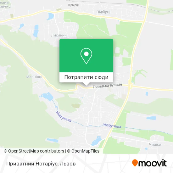 Карта Приватний Нотаріус