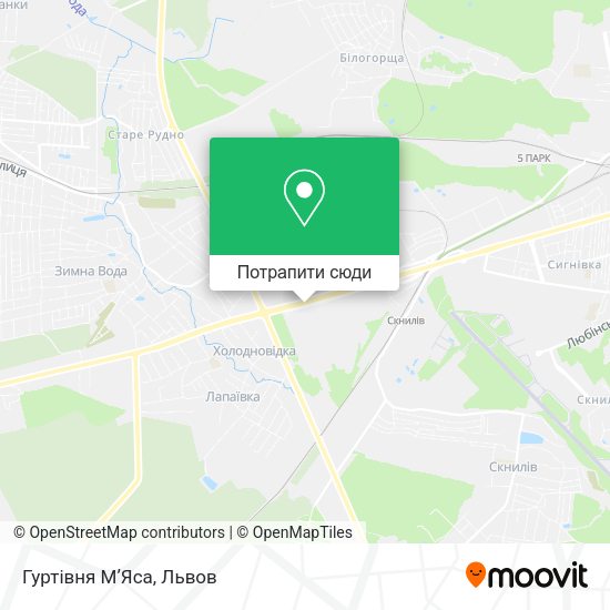 Карта Гуртівня МʼЯса