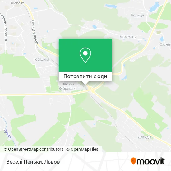 Карта Веселі Пеньки