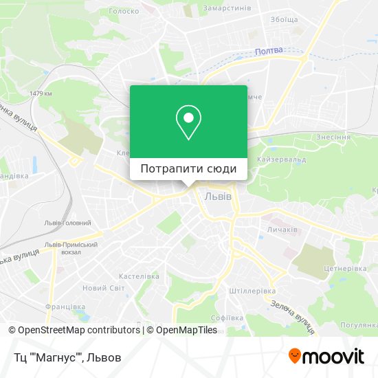 Карта Тц ""Магнус""