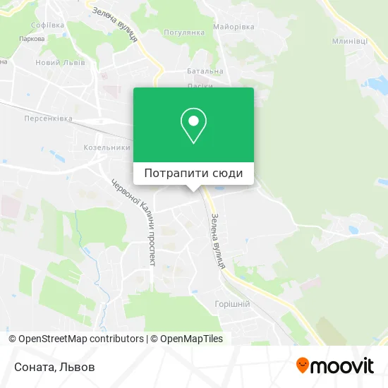 Карта Соната