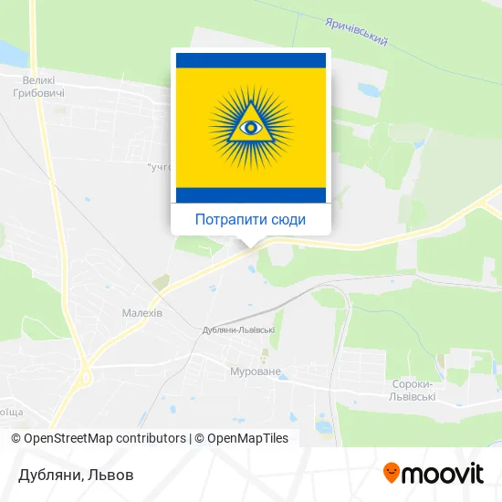 Карта Дубляни