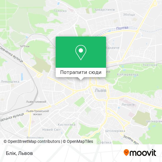 Карта Блік