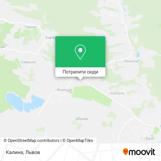 Карта Калина