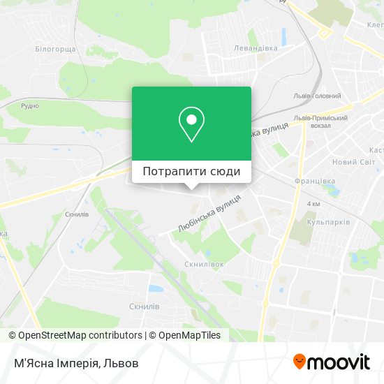 Карта М'Ясна Імперія