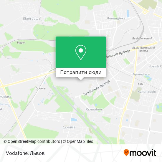 Карта Vodafone