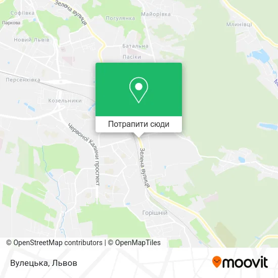 Карта Вулецька