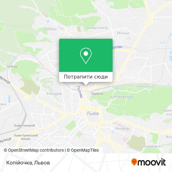 Карта Копійочка