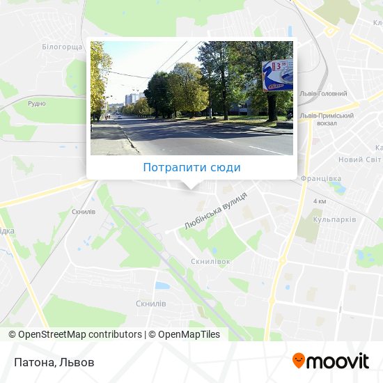 Карта Патона