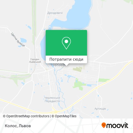 Карта Колос