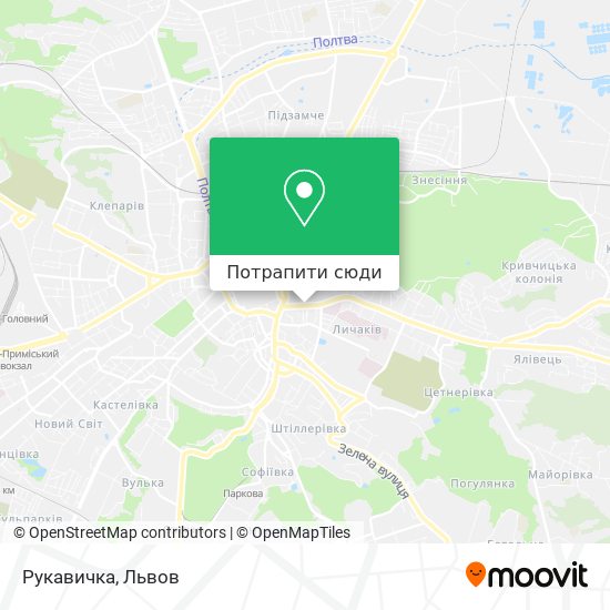 Карта Рукавичка