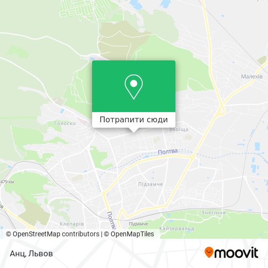 Карта Анц