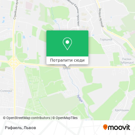 Карта Рафаель