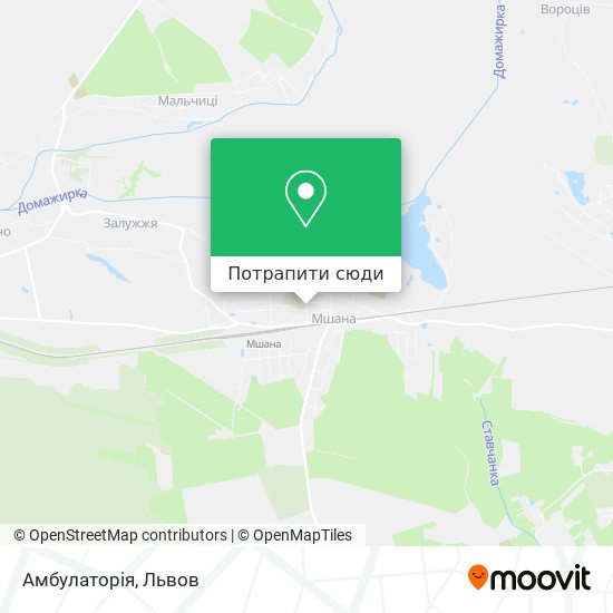 Карта Амбулаторія
