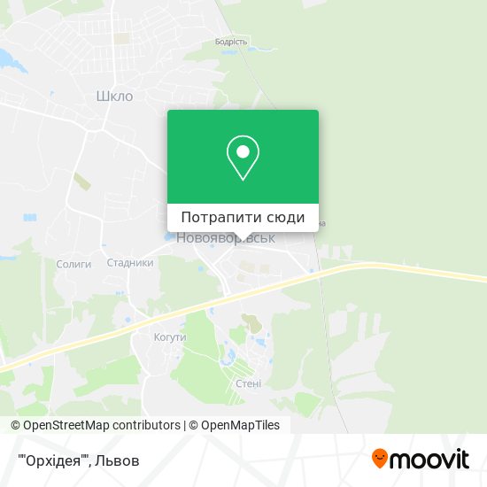 Карта ""Орхідея""