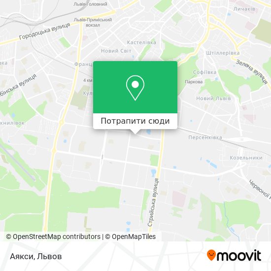 Карта Аякси