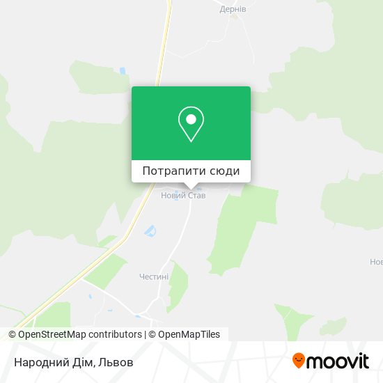 Карта Народний Дім