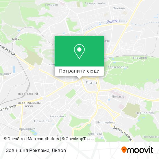 Карта Зовнішня Реклама