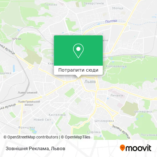 Карта Зовнішня Реклама